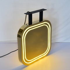 Outdoor Sign Advertising Light Box Custom Personality Pattern Acrylic Light Box 3D Three-Dimensional Led Light Box