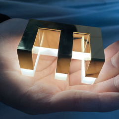 Factory Outdoor Stainless Steel Backlit Channel Letter 3d Signage Name Brand Logo Sign