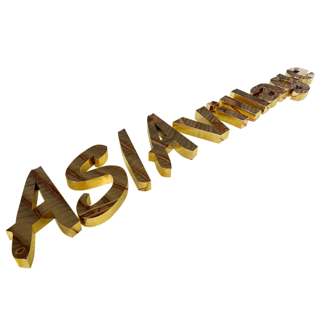 Electroplating Plated 3D Gold Logo Illuminated Titanium Back Lit Letters Stainless Steel Backlit Lettering Led Light Letter Sign