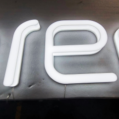 3D led illuminate mini acrylic letters/fabricated different styles led alphabet letter