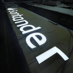 Signs outdoor Epoxy Resin Signage Illuminated Alphabet Letters 3D Led Channel Letter Lights Sign