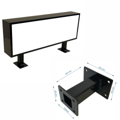 Double-Sided Light Box hanging Mounted Rectangular LED Light Box 30x80cm