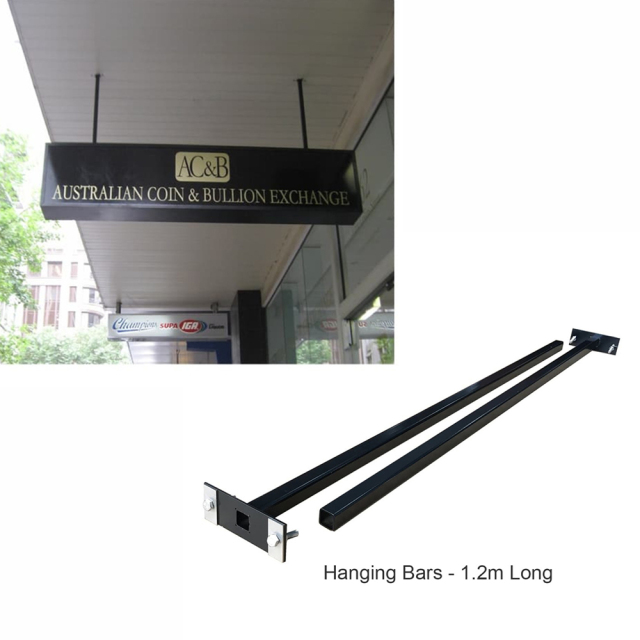 Double-Sided Light Box hanging Mounted Rectangular LED Light Box 30x60cm