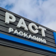 Printing Color 3D metal letters shop name metal letters custom logo signs