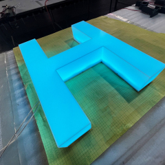 RGB Full Illuminated Letters led acrylic signage customized channel letters for outdoor use