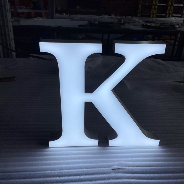 Channel Letters facelit acrylic signage high bright epoxy resin illuminated letters for outdoor use