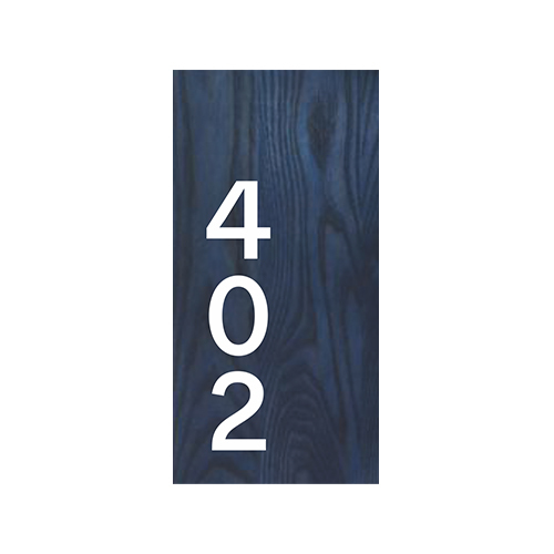 Metal Number Signage with Braille Stainless Steel House Numbers Door Signs ADA Room Name Signs