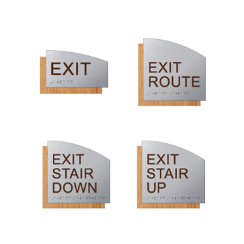 Customized Personalized Office Name Plate House Room Number Signage Braille Door Plate Sign ADA Decorative Signs for Hotel Room