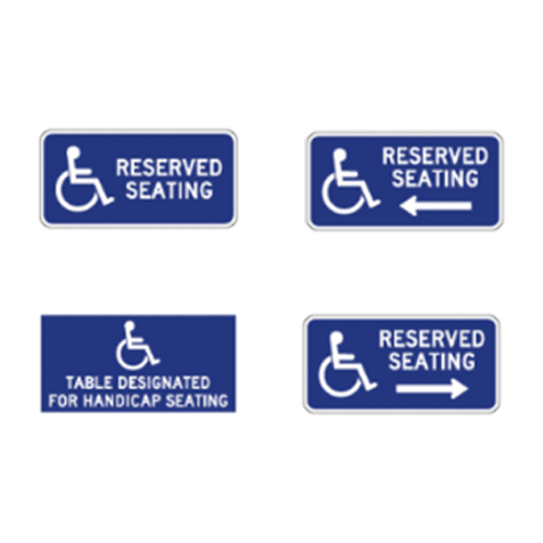 ADA Directional Signs ADA Directional Braille Signs Custom Braille ADA Signs With High Quality Table Labels and Signs