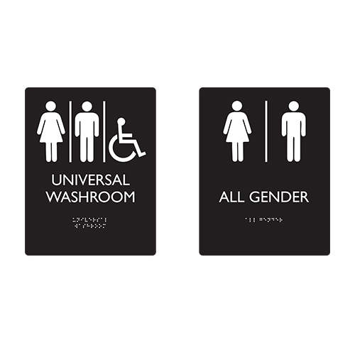 Office Name Plate House Room Number Signage Braille Door Plate Sign for ADA Sign for Hotel Room ADA Gender Neutral Restroom Signs