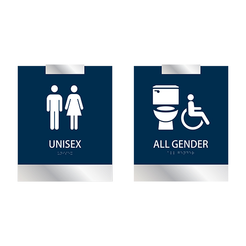 Office Name Plate House Room Number Signage Braille Door Plate Sign for ADA Sign for Hotel Room ADA Gender Neutral Restroom Signs