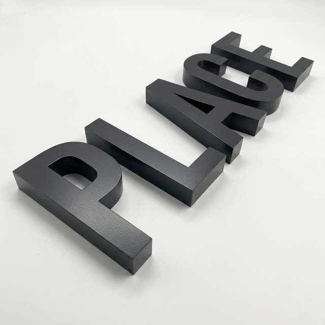 Custom 3d signs Printing color metal letters outdoor & indoor use Individual Letter signs