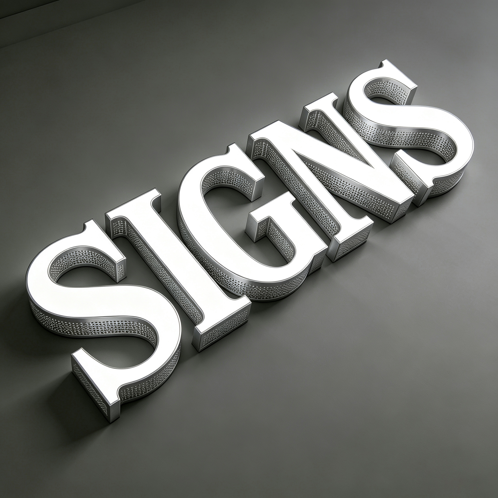 Outdoor 3d shopfront channel letters business brand face-lit letters and building front signs lighting