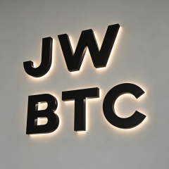 Light Open Lit Diy Led Channel Sign Acrylic Letter Signs Backlit Letters Outdoor Waterproof Lighting Led Channel Letters Signage