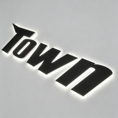 Acrylic Back Recessed Backlit Letter