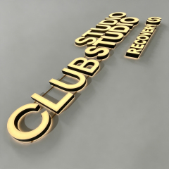 Rimless Face And Back Lit Channel Letter