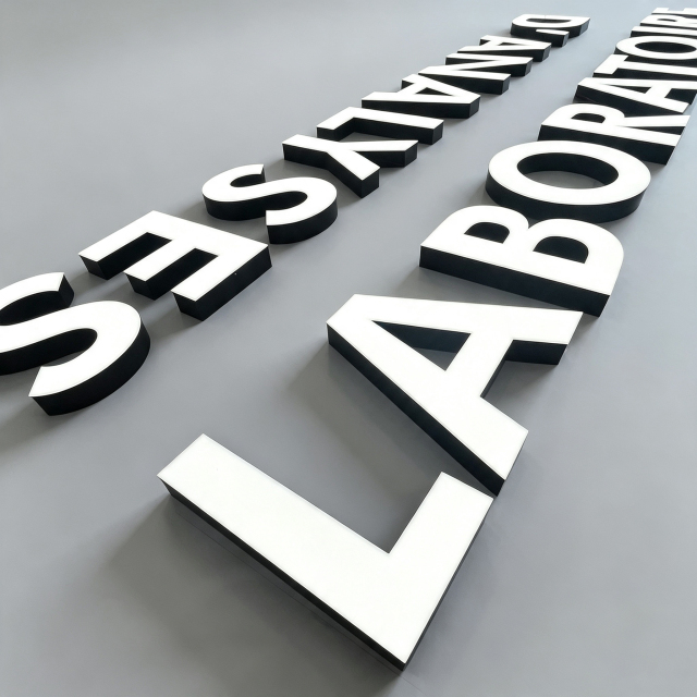 Rimless Face Lit Channel Letter