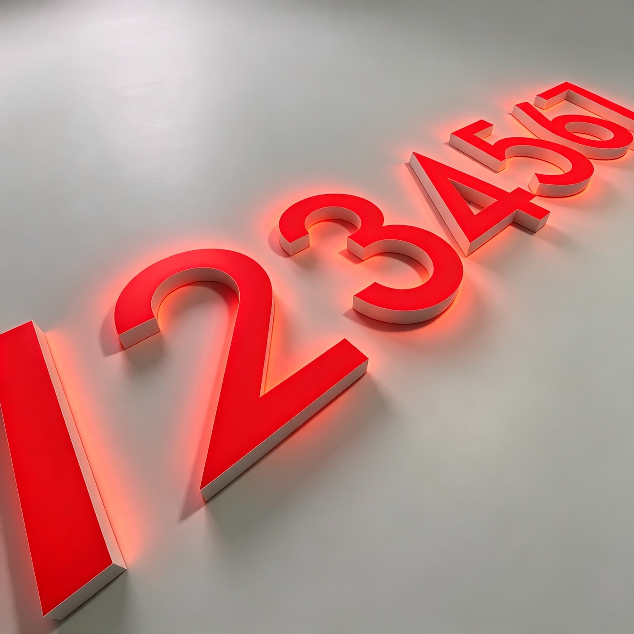 Resin Face And Back Lit Channel Letter