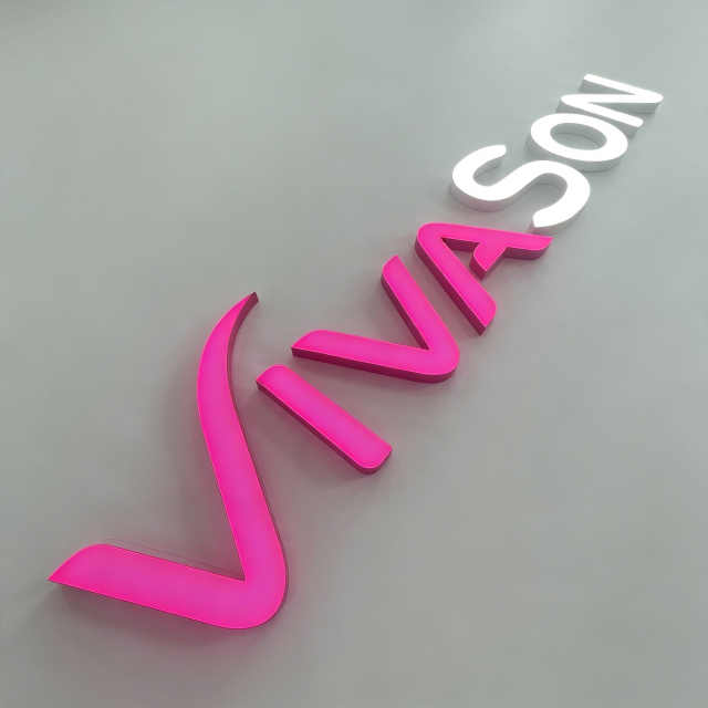 Block Face Lit Letter