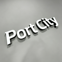 Rimless Face Lit Channel Letter