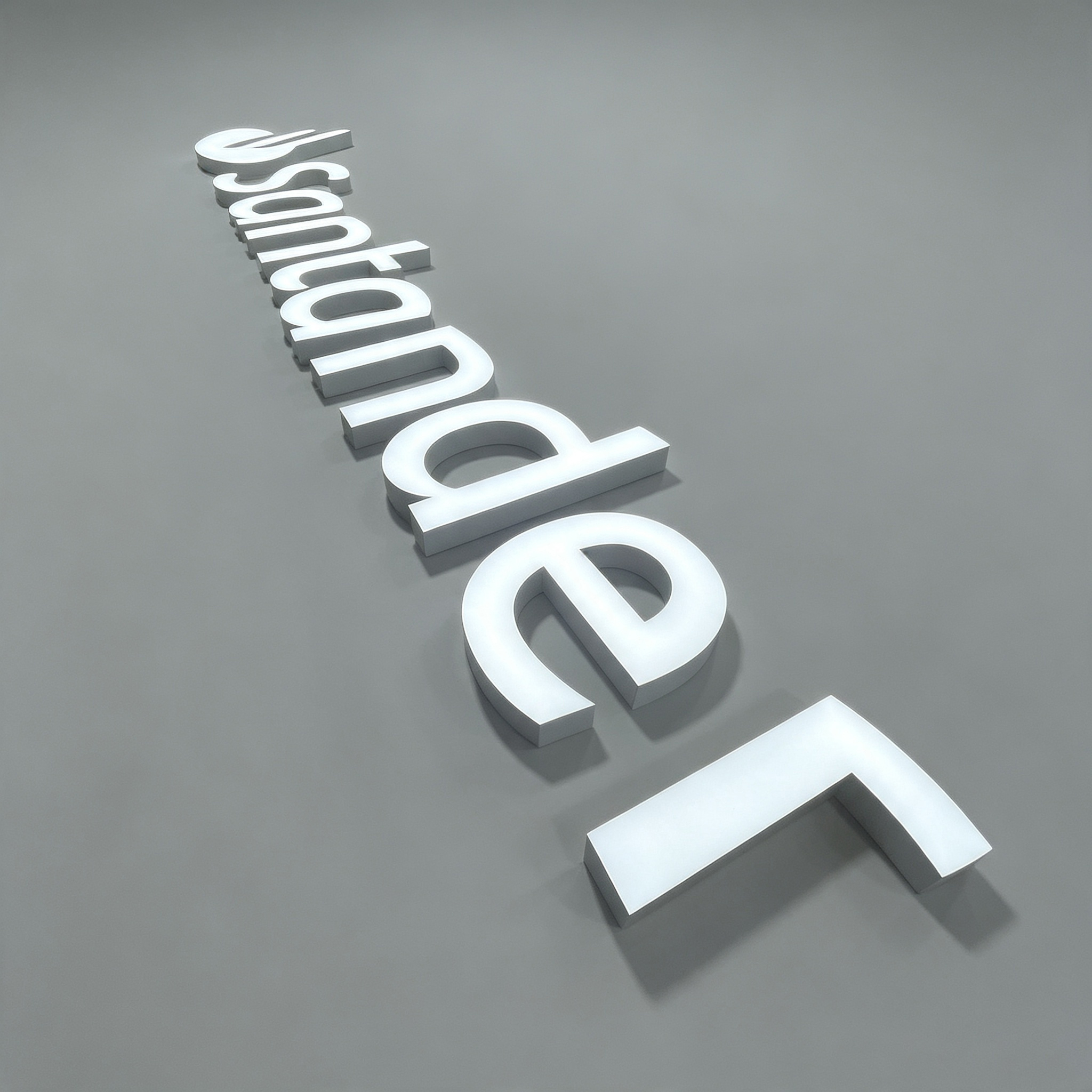 Resin Face Lit Channel Letter