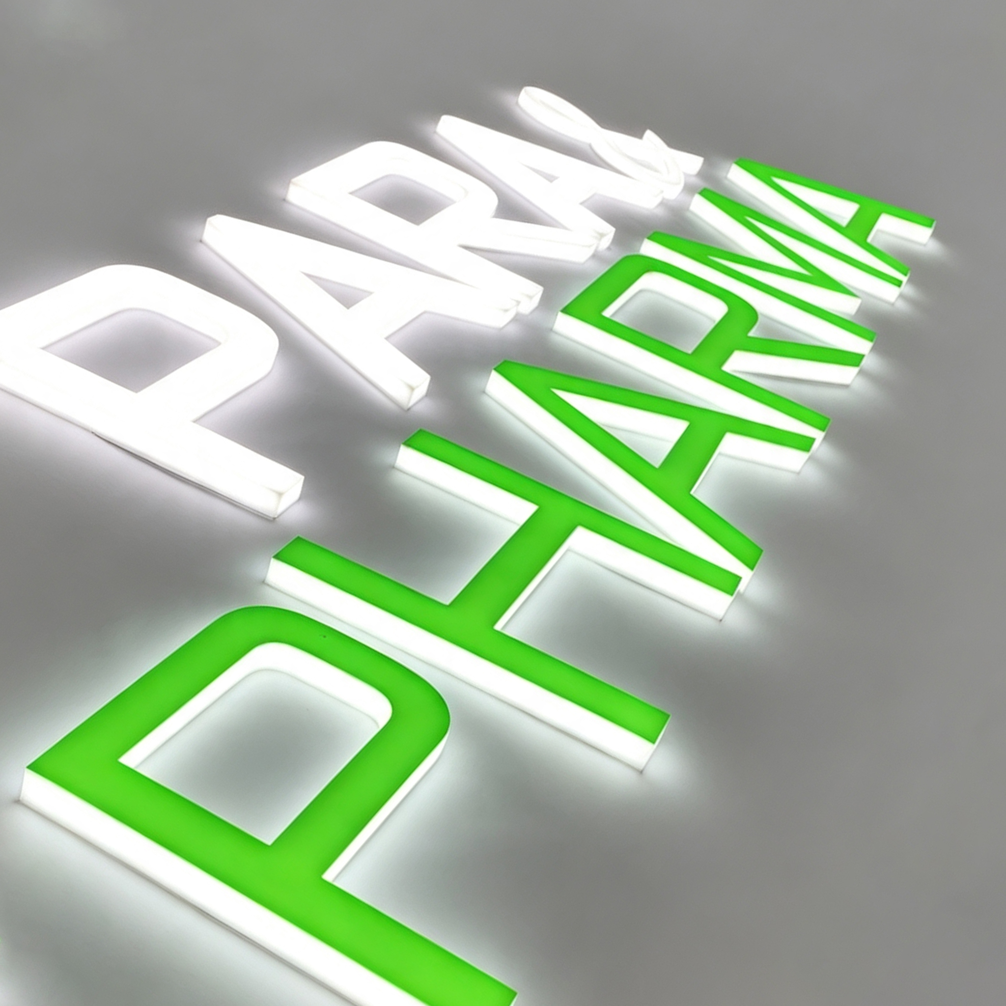 Block Full Lit Letter