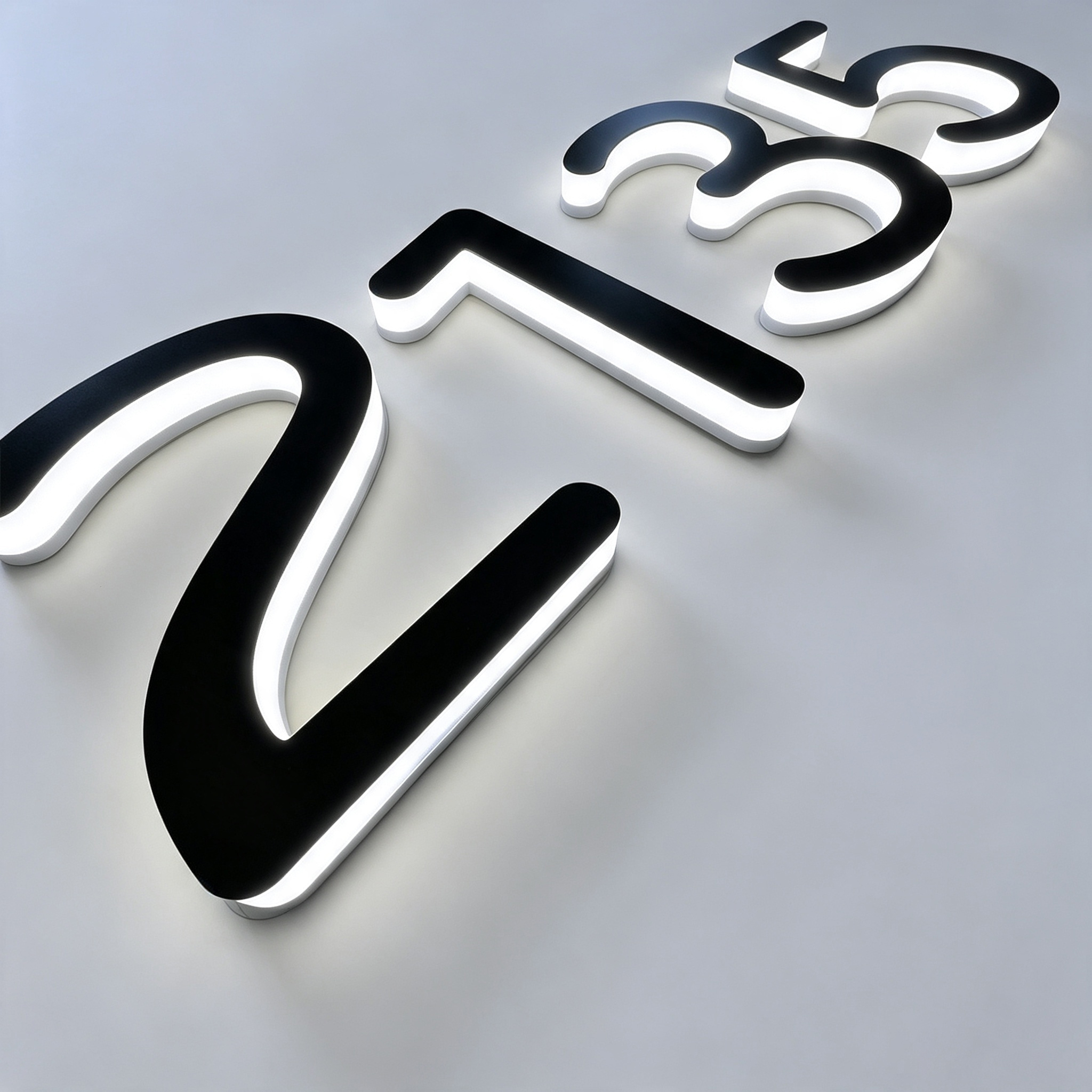 Block Side Lit Letter