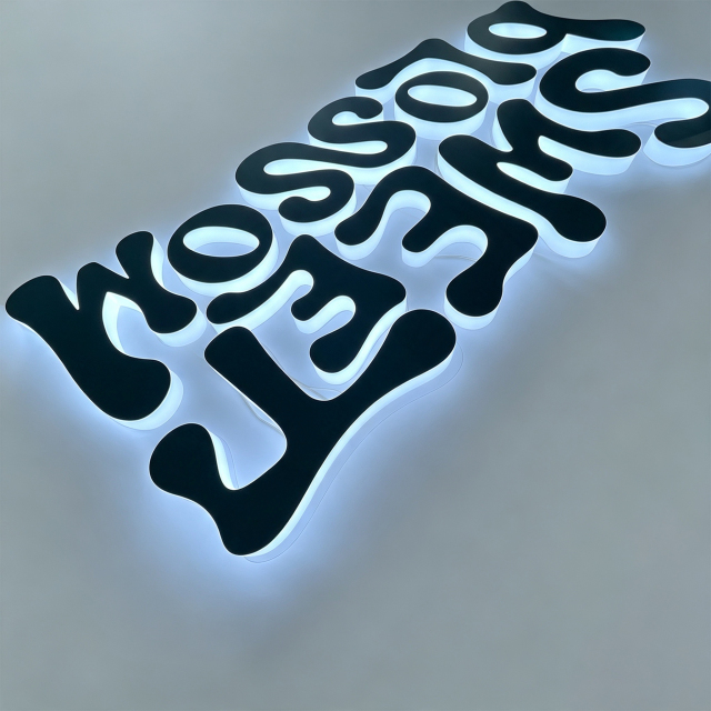 Acrylic Fabricated Side Lit Letter