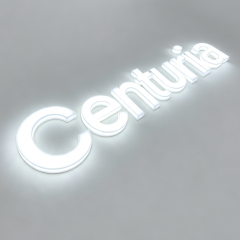 Acrylic Fabricated Full Lit Letter