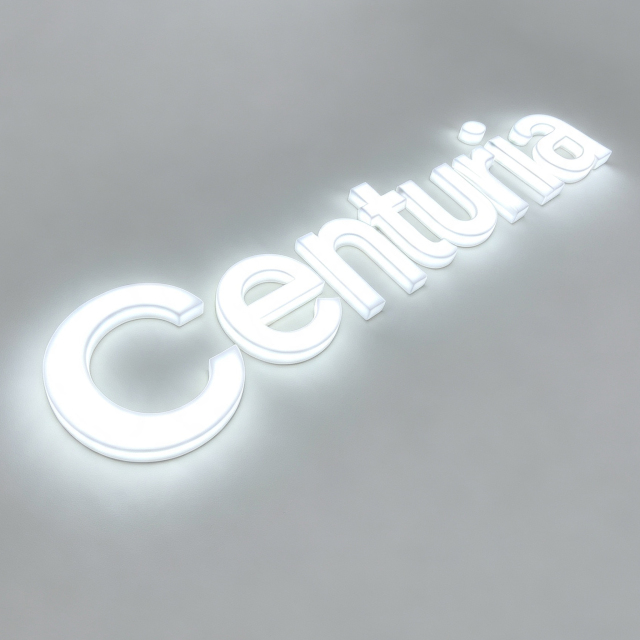 Acrylic Fabricated Full Lit Letter