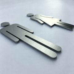 Stainless Steel Flat Cut Letter