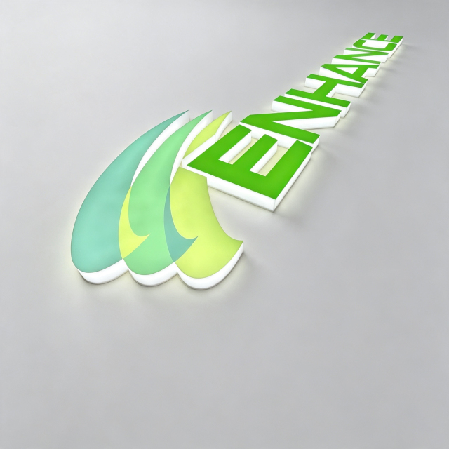 Mini lettres acryliques éclairées par led 3D/lettres de l'alphabet led de différents styles fabriqués
