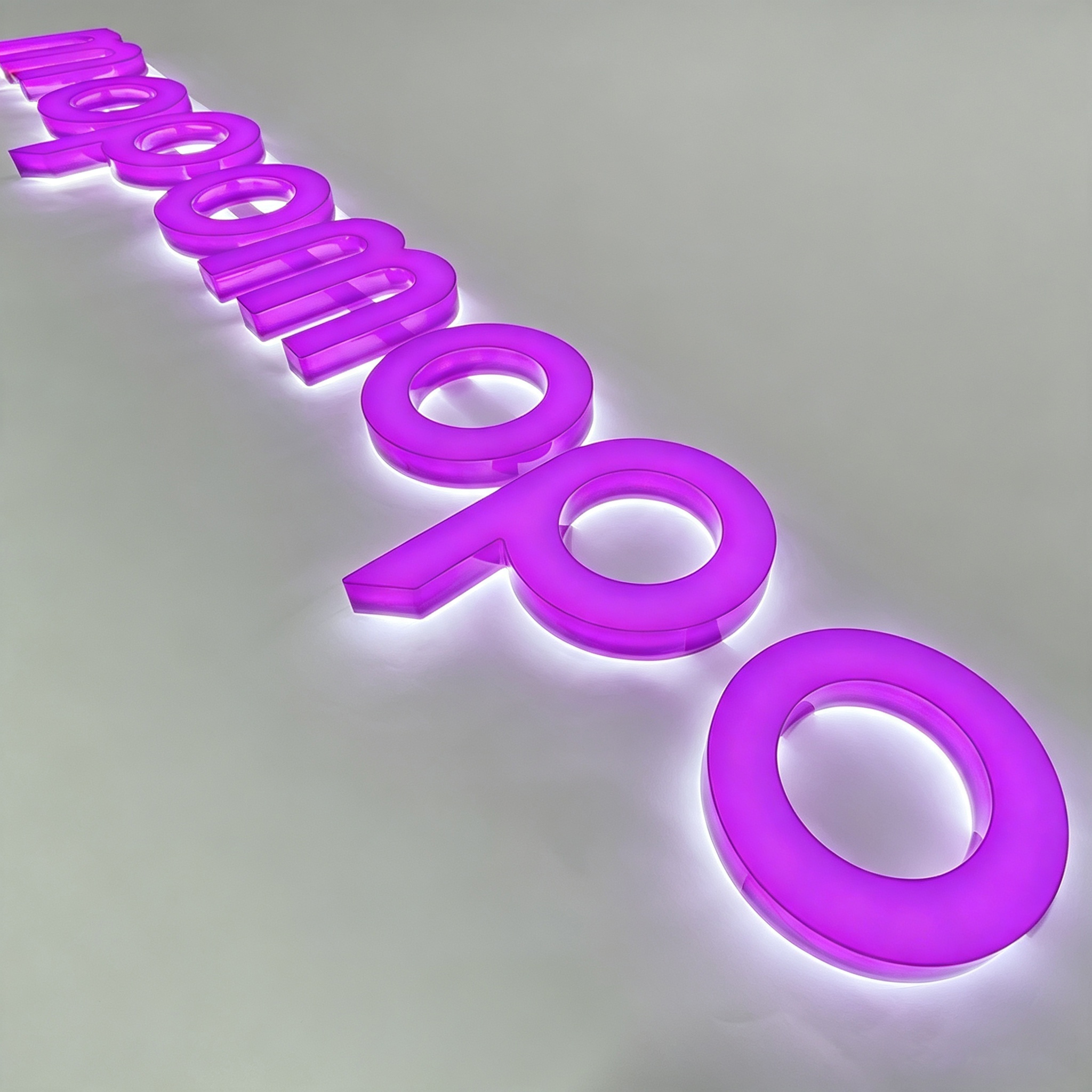 Acrylic Fabricated Full Lit Letter