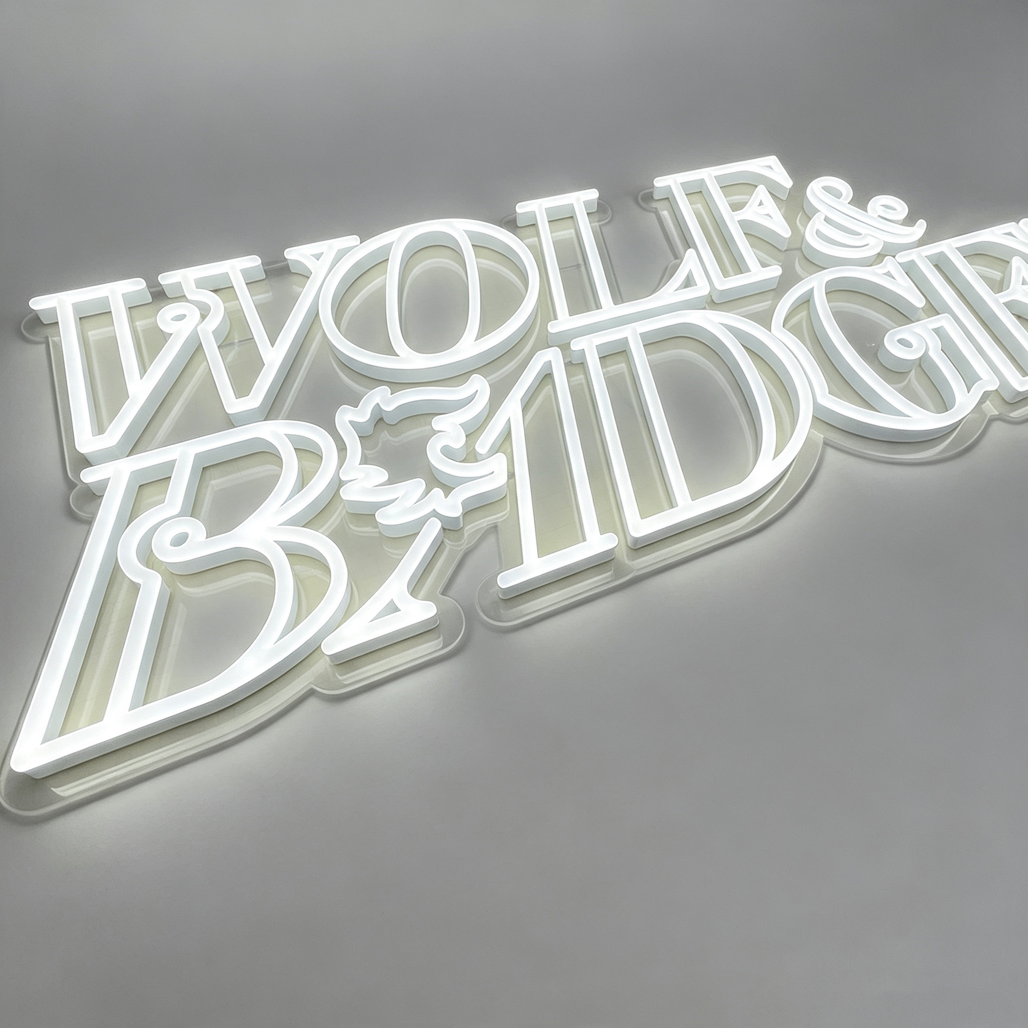 180°Acrylic Neon Sign