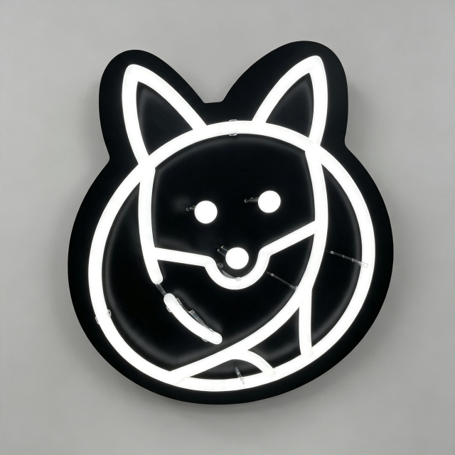 360°Acrylic Neon Sign with box