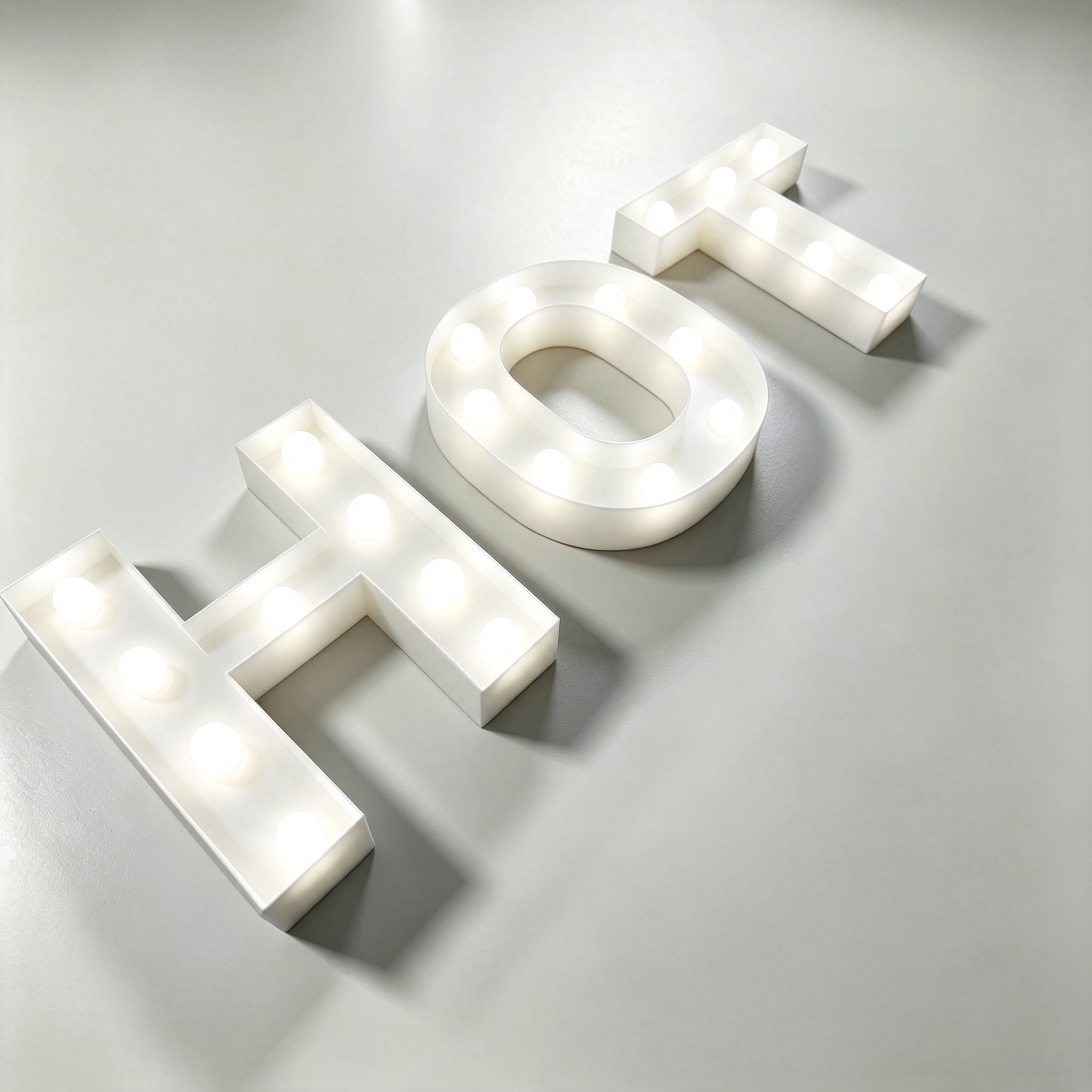 High Voltage Led Bulb Channel Letter