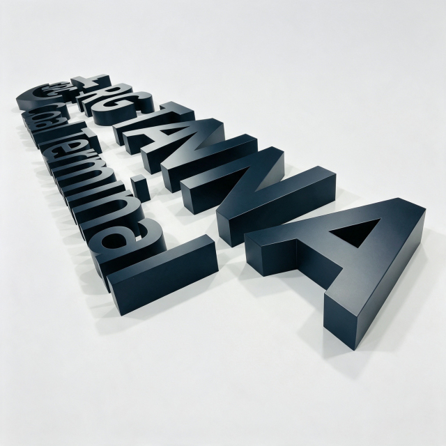 Painted Channel Letter