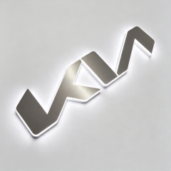 Acrylic Fabricated Side Lit Letter