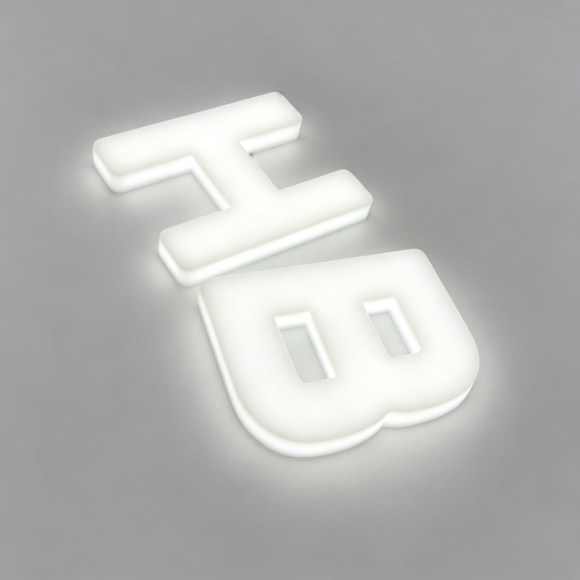 Acrylic Fabricated Full Lit Letter