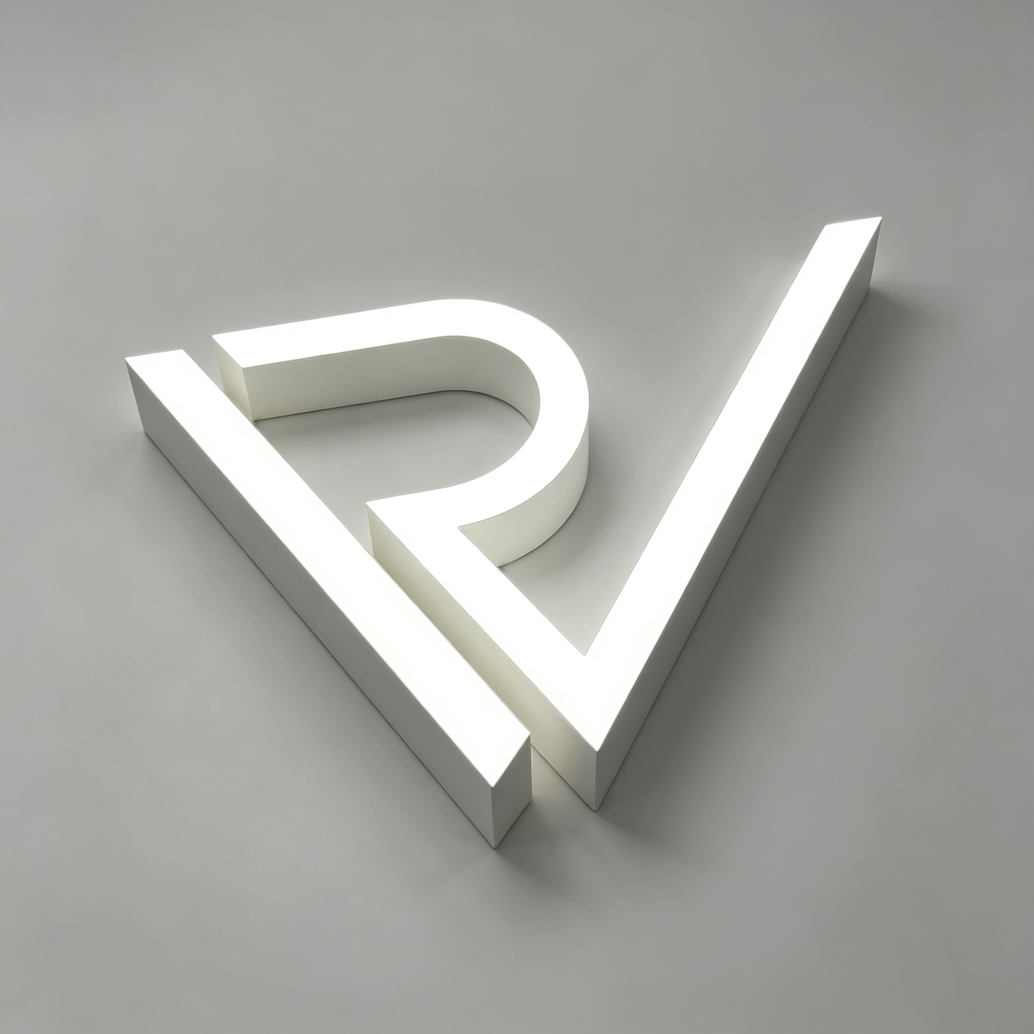Block Face Lit Letter