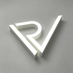 Block Face Lit Letter