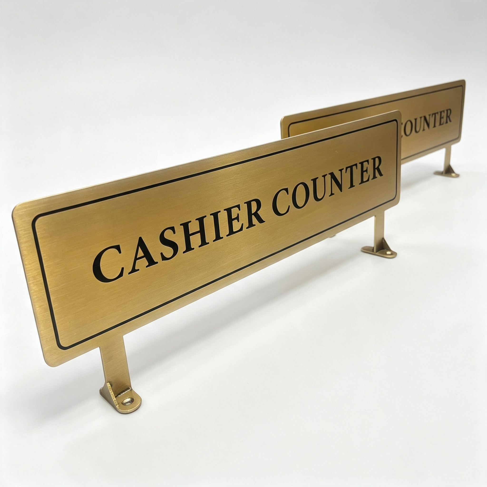 Metal Plaques Etched Ss Name Plate Engraved Stainless Steel logo Name Plates
