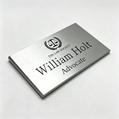 Etched and Engraved Plaques