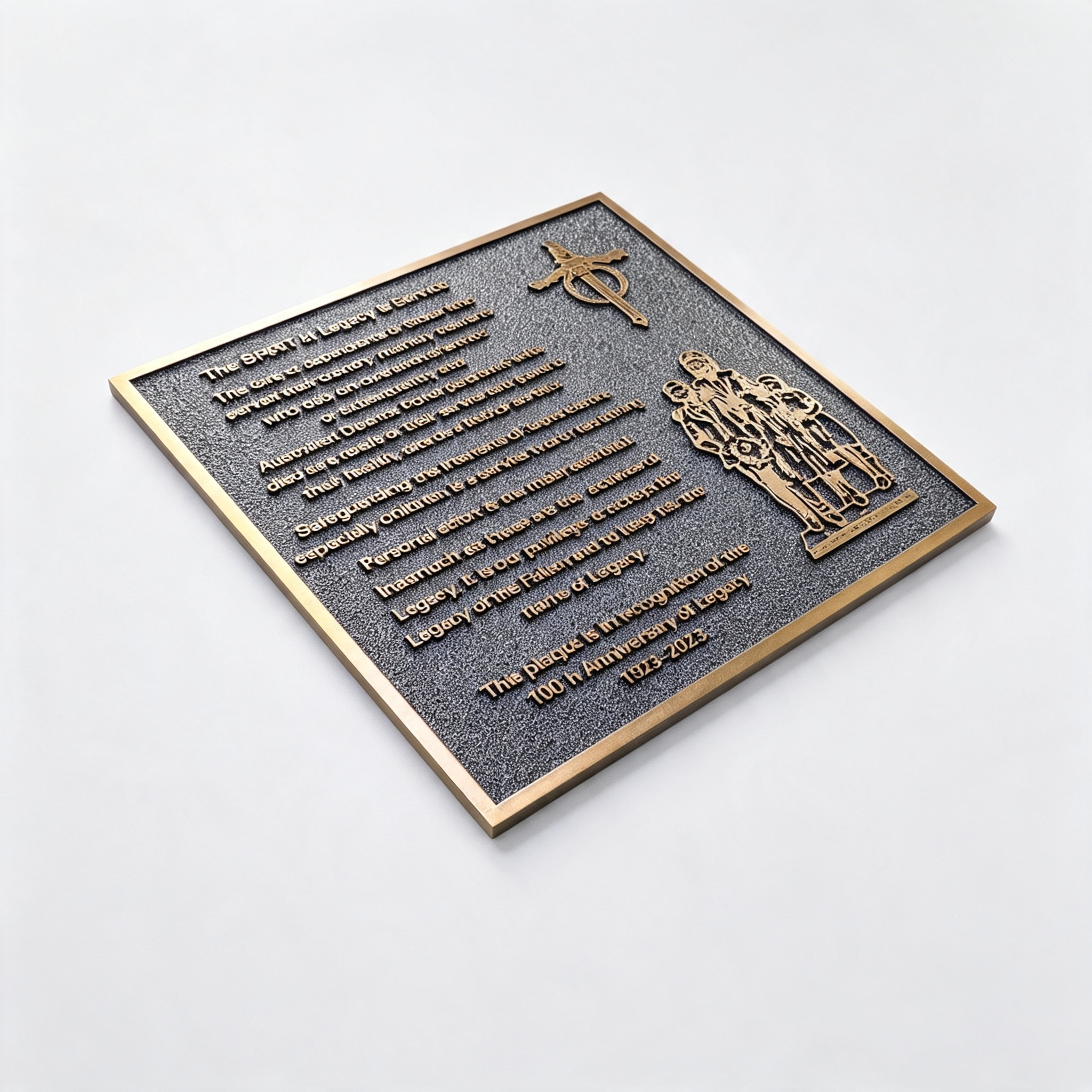 Embossed Plaques