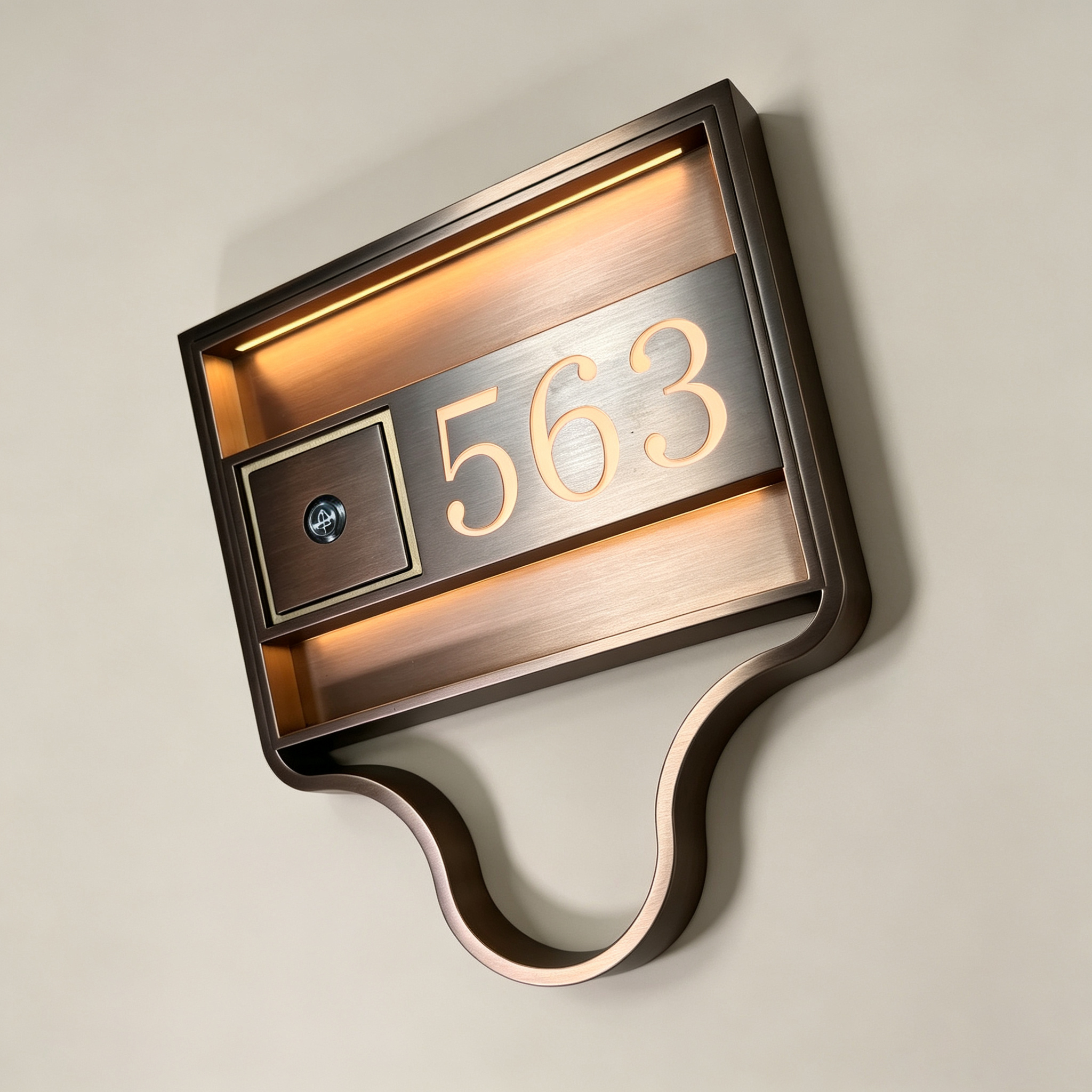 Personalized Custom Room Number Plaque