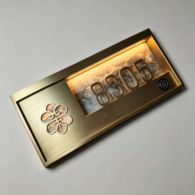 Personalized Custom Room Number Plaque