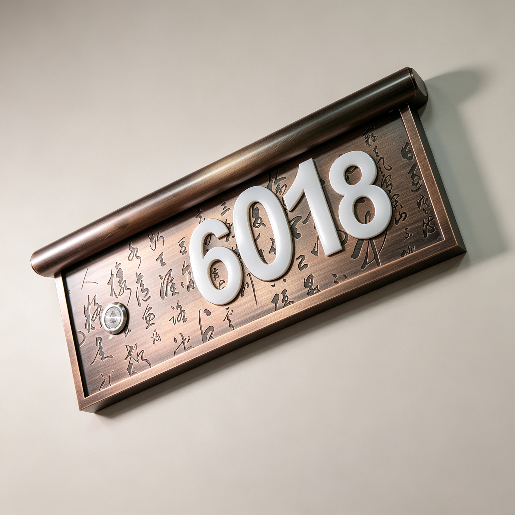 Personalized Custom Room Number Plaque
