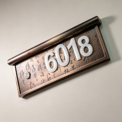 Personalized Custom Room Number Plaque