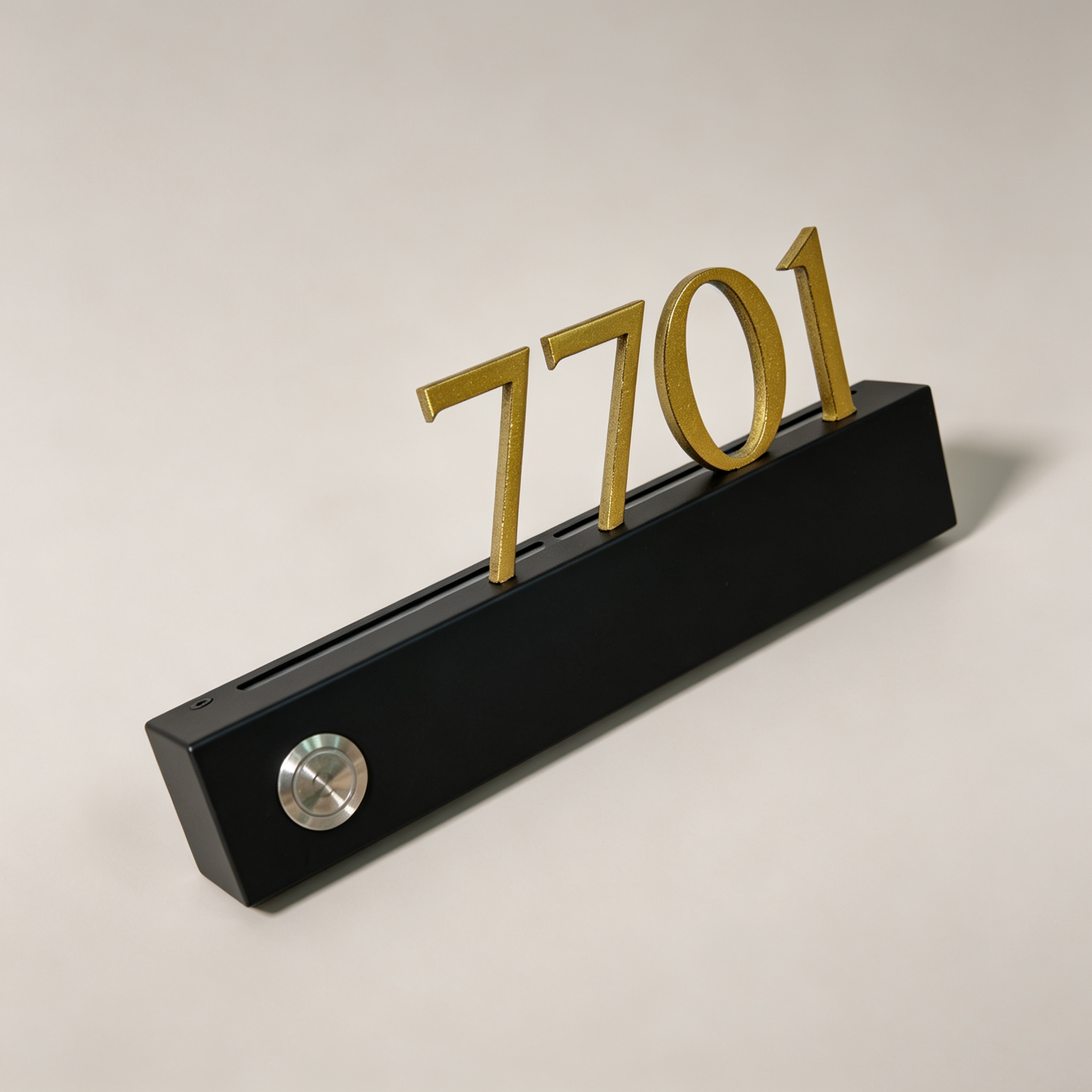 Personalized Custom Room Number Plaque