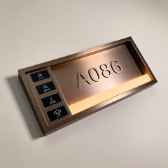 Personalized Custom Room Number Plaque
